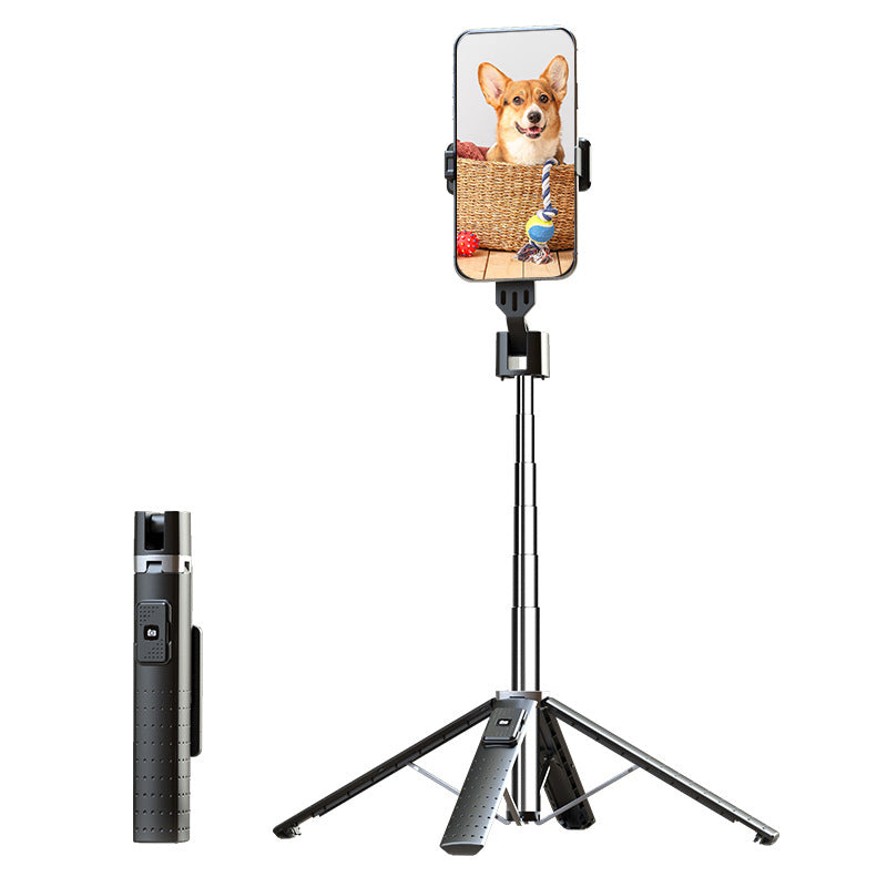 a phone on a tripod