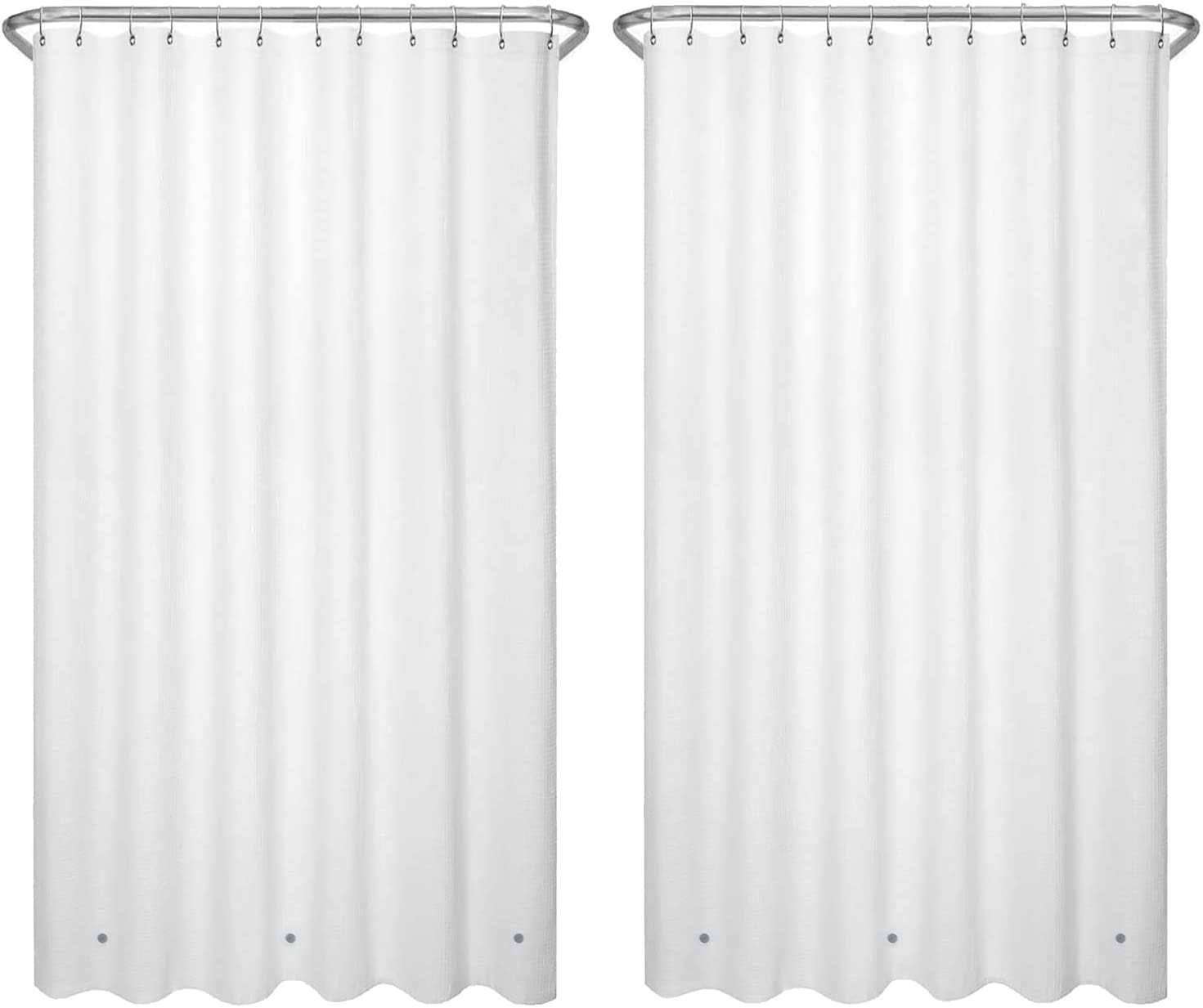 Antibacterial-microbial Mildew-resistant 'See Through Top' Ivory Shower  Curtain - Bed Bath & Beyond - 10745867