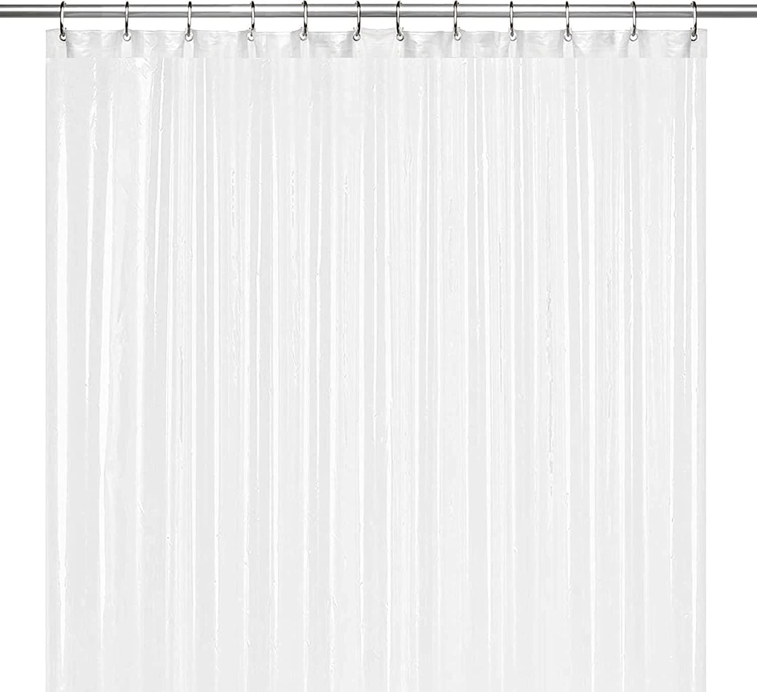 Antibacterial-microbial Mildew-resistant 'See Through Top' Ivory Shower  Curtain - Bed Bath & Beyond - 10745867